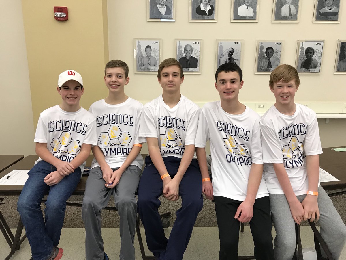 SFXbresnahan's tweet photo. What a grest day at regional Science Olympiad! We are State bound. Could not be more proud of these kids and more thankful for all the help from our SFX parents!!!! #navigatorpride #statebound @SOAlumniNetwork @SO https://t.co/MdY6M9SoFh