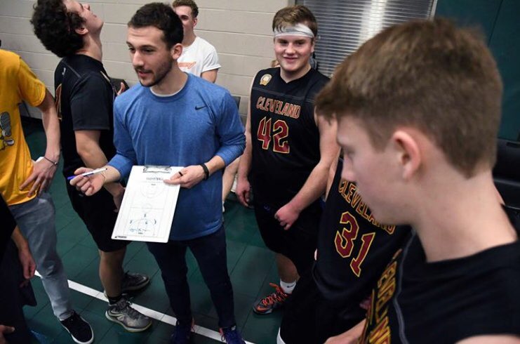yballhurricanes's tweet photo. HONORARY SENIOR CANE:
Jake Bonofiglio
“Coach”
@jakebonofiglio 
Favorite Canes Memory: Getting to see The Boys grow up over the past 3 years (also Smothers getting crossed up every game).
Coach’s Final Quote: “I’m actually going to miss you idiots next year.” -Jake Bonofiglio https://t.co/bNA2XW5GZc