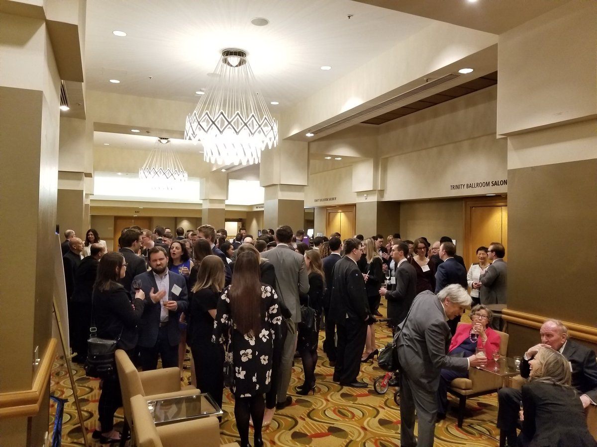 CanTaxLit's tweet photo. Time to kick back and relax for all our mooters, coaches, judges and volunteers as we celebrate the effort of the teams and the company of the tax community. #BowmanTaxMoot https://t.co/rBF4jpq6fO