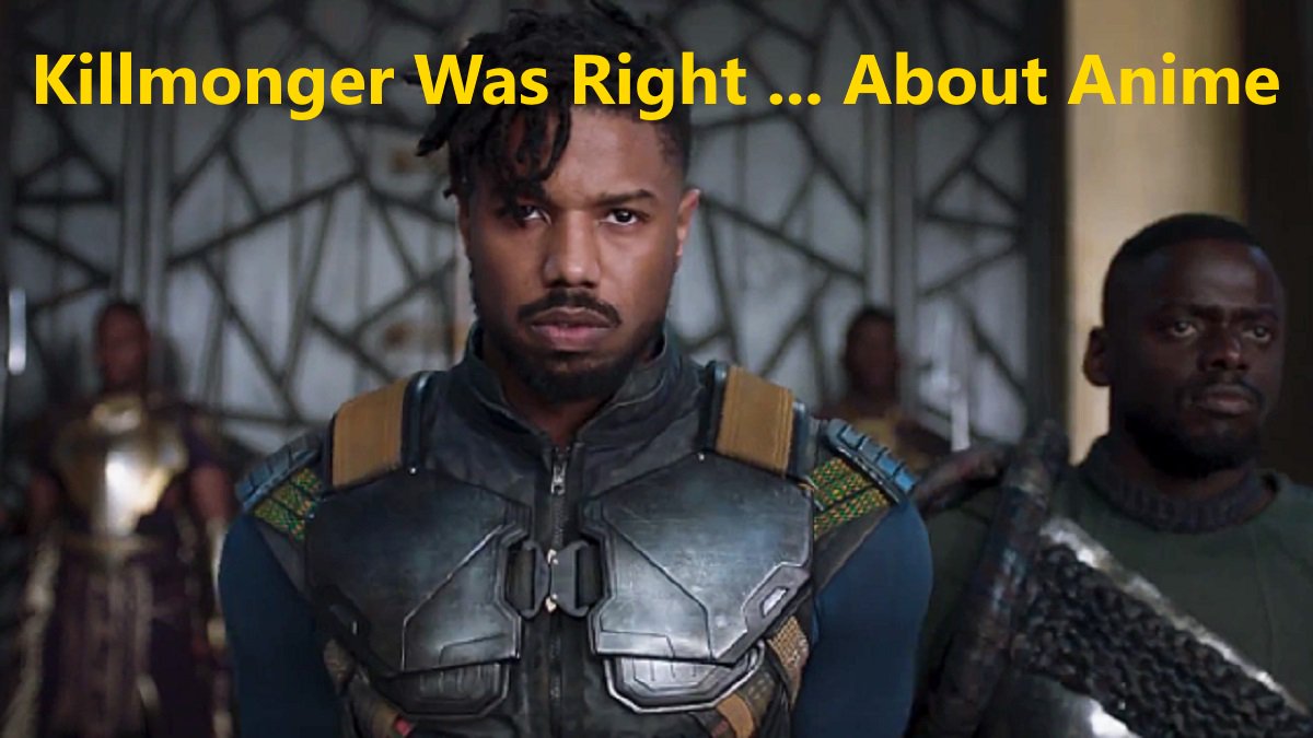 TheMarySue's tweet photo. Things We Saw Today: Erik Killmonger The Anime Nerd #BlackPanther #Killmonger #weebmonger
https://t.co/TSxTFiCa3w https://t.co/zDvbt46mYz