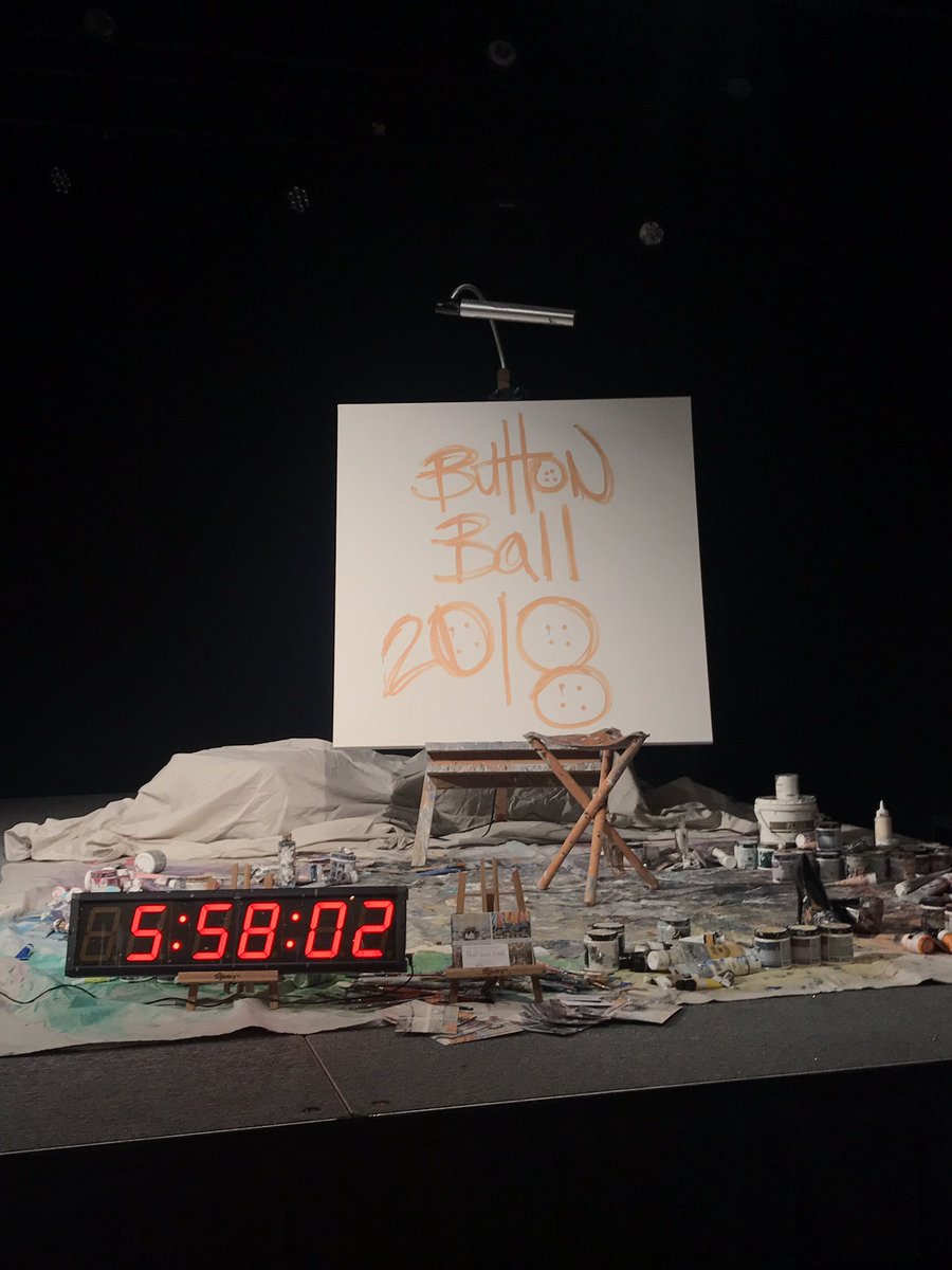 davishousecac's tweet photo. The countdown begins! @Paintyourevent #ButtonBall2018 #NIMBY https://t.co/zAQnVFN77b