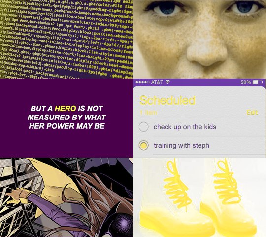 ProwessComputer's tweet image. ❑ 「 ❝Yᴏᴜ ᴋɴᴏᴡ﹐ ᴡʜᴇɴ I ᴡᴀꜱ ᴀ ᴋɪᴅ﹐ I ᴡᴀɴᴛᴇᴅ ᴛᴏ ʙᴇ ʟɪᴋᴇ ʏᴏᴜ﹐ Bᴀᴛᴍᴀɴ.
               ʙᴜᴛ ʏᴏᴜ·ʀᴇ ɴᴏᴛ ʟɪᴋᴇ I ᴛʜᴏᴜɢʜᴛ.  ❞ 」

     ——; ❮𝑩𝑨𝑻𝑮𝑰𝑹𝑳❱

▸New in #DCComicsverse
▸Rt's are appreciated | #Candy