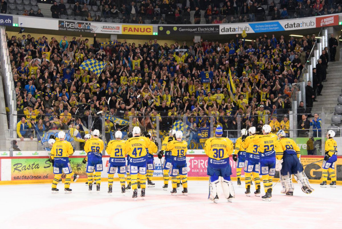 Great feeling to have an opponent with a spacious away block (fits 500 fans) and no repression against travelling fans in the playoffs for once! Tissot Arena is amazing!