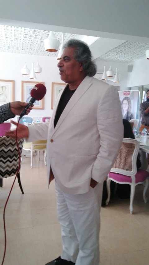 farmansha's tweet image. Legendary TV actor #UsmanPeerzada spotted at the launch of #Seep drama coming soon on #TVOnepk