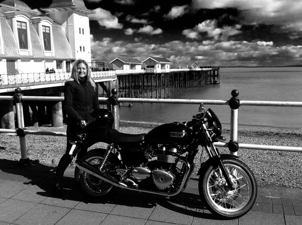 JoBevs34's tweet photo. @UKTriumph He’s welcome to ride with me anytime 🙊 https://t.co/pEqpNtgNVP