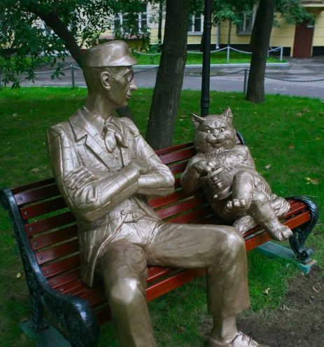 Lit_Fuse_Anglia's tweet photo. #Bulgakov's novel, written during Stalin’s regime, couldn't be published until many years after its author’s death. The story opens with the devil's arrival in 1930s Moscow, accompanied by a talking black cat, an assassin &amp; a beautiful naked witch. https://t.co/tSwGVYQgm6