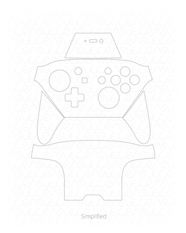 FilesCut's tweet photo. Nintendo Switch Pro Controller Vinyl Skin Vector Cut File Template 2017
Precisely created vector cut line template for Nintendo Switch Pro Gaming Controller vinyl skin.
#VecRas #VectorCutFiles #CutFilesGaming #Nintendo #NintendoSwitchProController
https://t.co/thr9ob5dOb https://t.co/YsQkj4aJK1