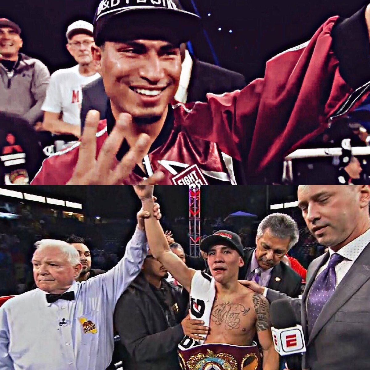 BoxingROKus's tweet photo. Tonight’s #Winners are @mikeygarcia becoming a 4 division Champion & @oscarvaldez56 defending his Championship against a much bigger fighter. #Congratulations to both #BoxingChampions also @AndyDestroys @jrBarbozaArnold
#BoxingWinners #BoxingResults #BoxingChamp #BoxingChampions https://t.co/GfUmb6hEsf