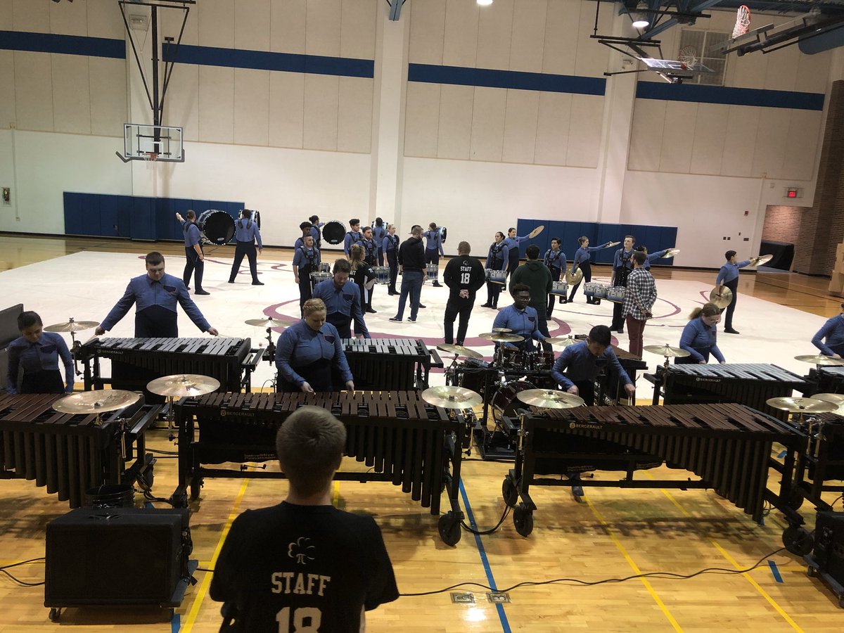 Pi_Percussion's tweet photo. Prelims warmup https://t.co/afxExEQHBe