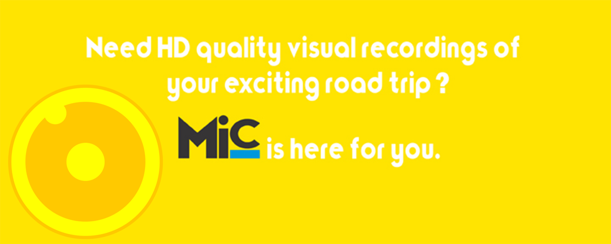 What fun is there in a road trip if you don't record the entire trip and all the crazy things ?
#MiC is the solution.
#acceloinnovation #startup #tech #IoT