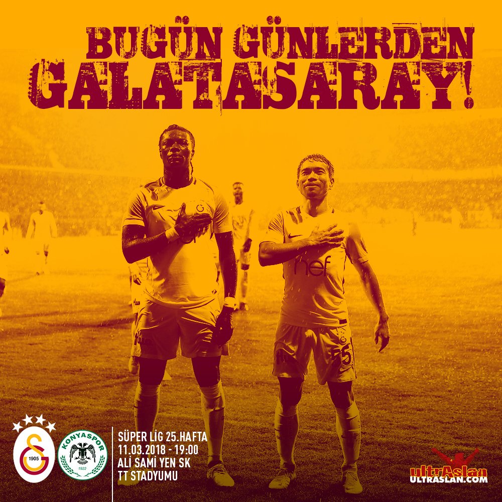 Bizi Ellere Güldürme 💛♥️

#BugünGünlerdenGALATASARAY 
#GALATASARAYlılarTakiplesiyor 
#Hedef21 
#SALDIRGALATASARAY 
#İnanEdin