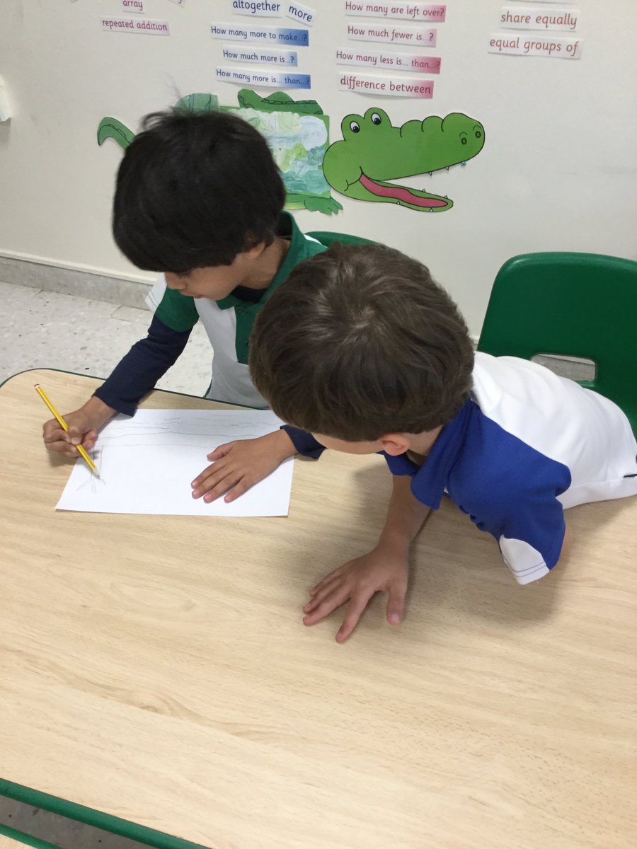 JPS_Year2's tweet photo. How will Sab’a and Hadi get out of the wadi? 2F are working creatively like Peacock this morning from our High Performance Learning story. #JPSyear2 #JPS2F #HighPerformanceLearning https://t.co/oNnKo4Qr6q