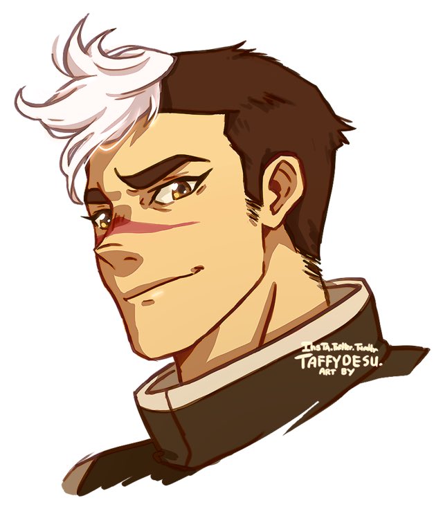 taffydesu's tweet photo. I love shiro and his fluffy hair <33 #VoltronLegendaryDefender #Voltron https://t.co/9oU5oqMNec