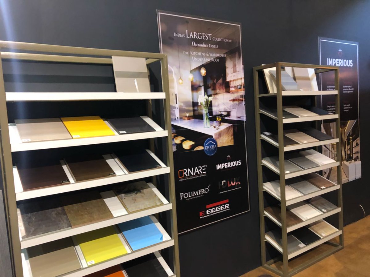 decorapanels's tweet photo. A glimpse of our Booth at Indiawood Exhibition.
Last 2 days to witness our largest range of Decorative panels.
✔️ 8th - 12th March
✔️ Hall 1, UL
✔️ Bangalore International Exhibition Center, Bangalore
#decora #indiawood2018 #indiawood https://t.co/ekiQ43QgoH