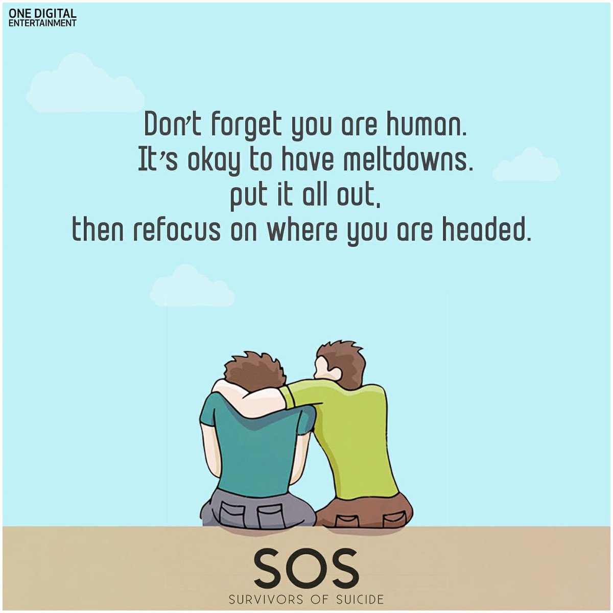 SOS_Survivors's tweet photo. Remember to breathe and let yourself be. Happy Sunday! #SOS
#mentalhealth #mentalhealthawareness #mentalillness #nostigma #mentalhealthindia #anxiety #depression #ocd #anxietydisorder #breathe #happymind #letyourselfbe https://t.co/lPpHV4Ko5j