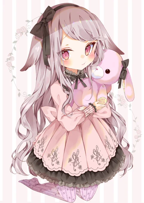 #私の作品もっと沢山の人に広がれ祭り
創作中心です～～フリルいっぱいのお洋服のデザイン考えるのすき 