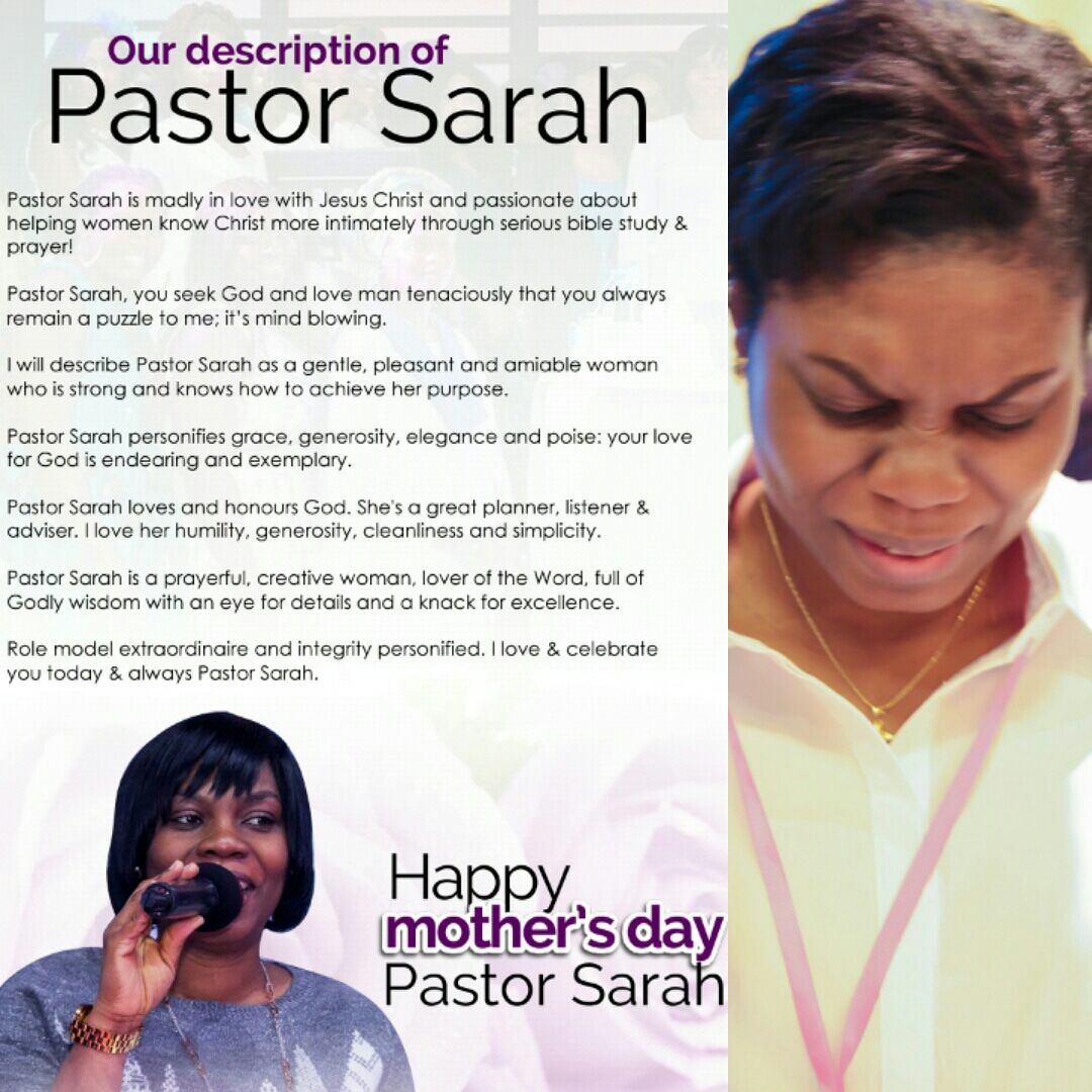 RCCGMFHSalford's tweet photo. Charm is deceptive, and beauty does not last; but a woman who fears the Lord will be greatly praised.
We Celebrate you PS. Happy Mother's day
#PSrocks
#we love
#notablemiracles
#deceleration
#Mother https://t.co/thIMm8cSrx