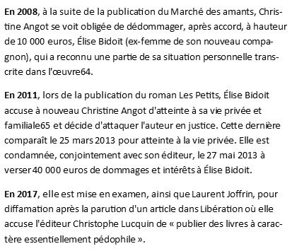 D_RABIER's tweet photo. Christine ANGOT
Puisqu'elle aime bien parler de la vie des autres, parlons de la sienne 😉 https://t.co/d4kM8Dlkn6