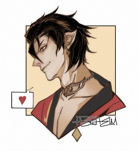 FF14「#FFXIV #FF14 依頼人に頼まれたカップルアイコン絵～ 」|Herheim@Commissions open!/リクエスト大歓迎のイラスト