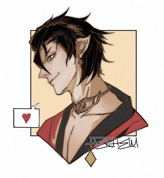 #FFXIV #FF14 依頼人に頼まれたカップルアイコン絵～ 