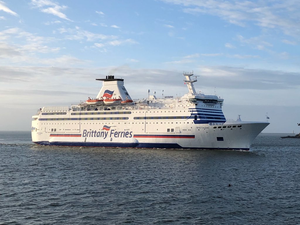 Welcome back to Plymouth Bretagne! @BrittanyFerries @PlymHoe @Plymouthsound @britainsocean