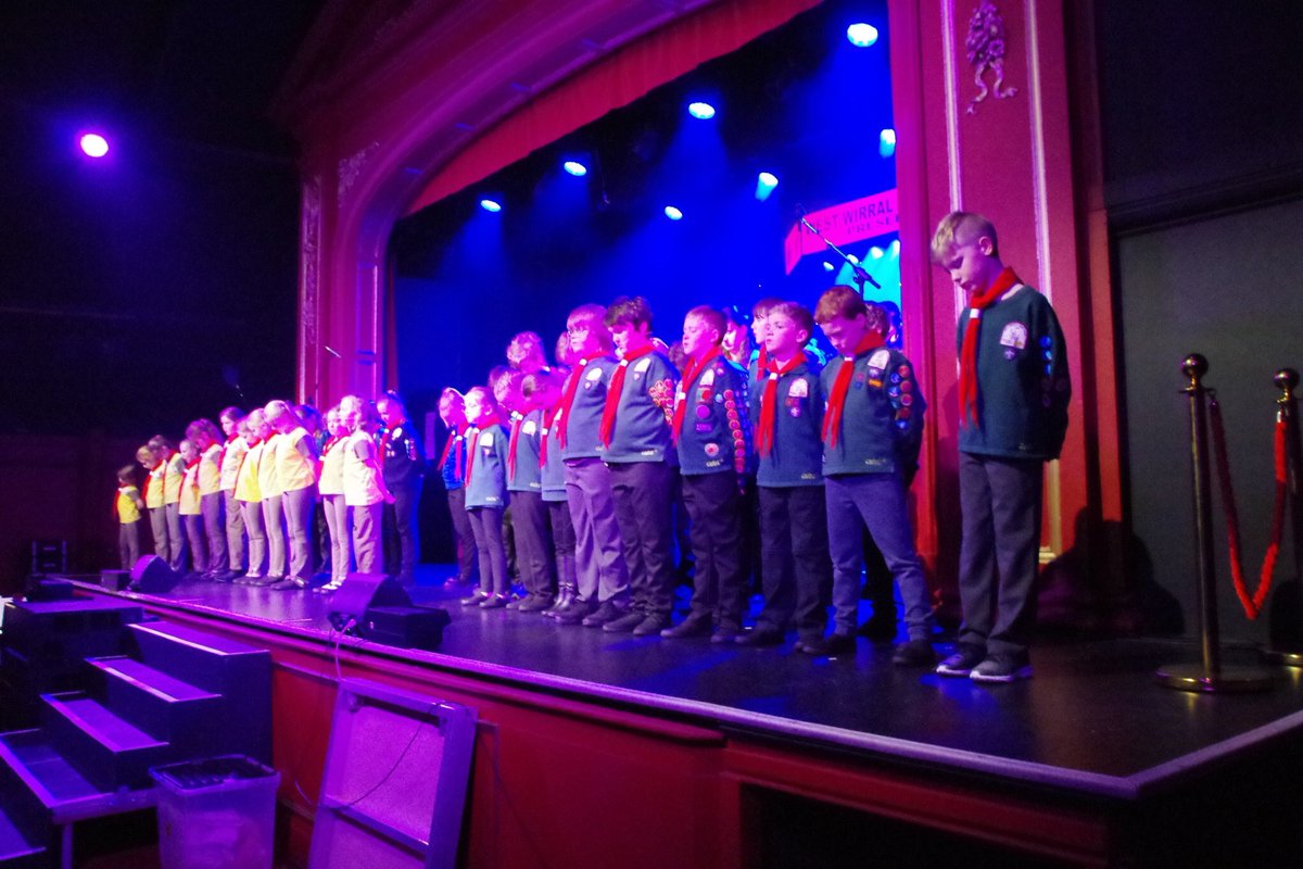 4thHeswall's tweet photo. A huge congratulations to James George &amp; Susie @4thHeswall on completing 4 performances of @WWGangShow over 3 nights at the Gladstone Theatre #PortSunlight #Wirral
#iscout #GangShow #WestEnd https://t.co/wRFZ7POWQW