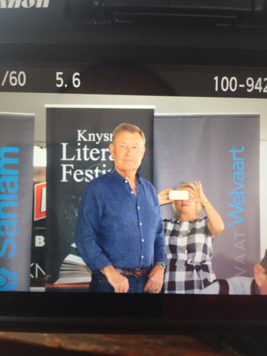 #KnysnaLitFest Day 3 Breaking News with Jeremy Thompson @JTtvnews