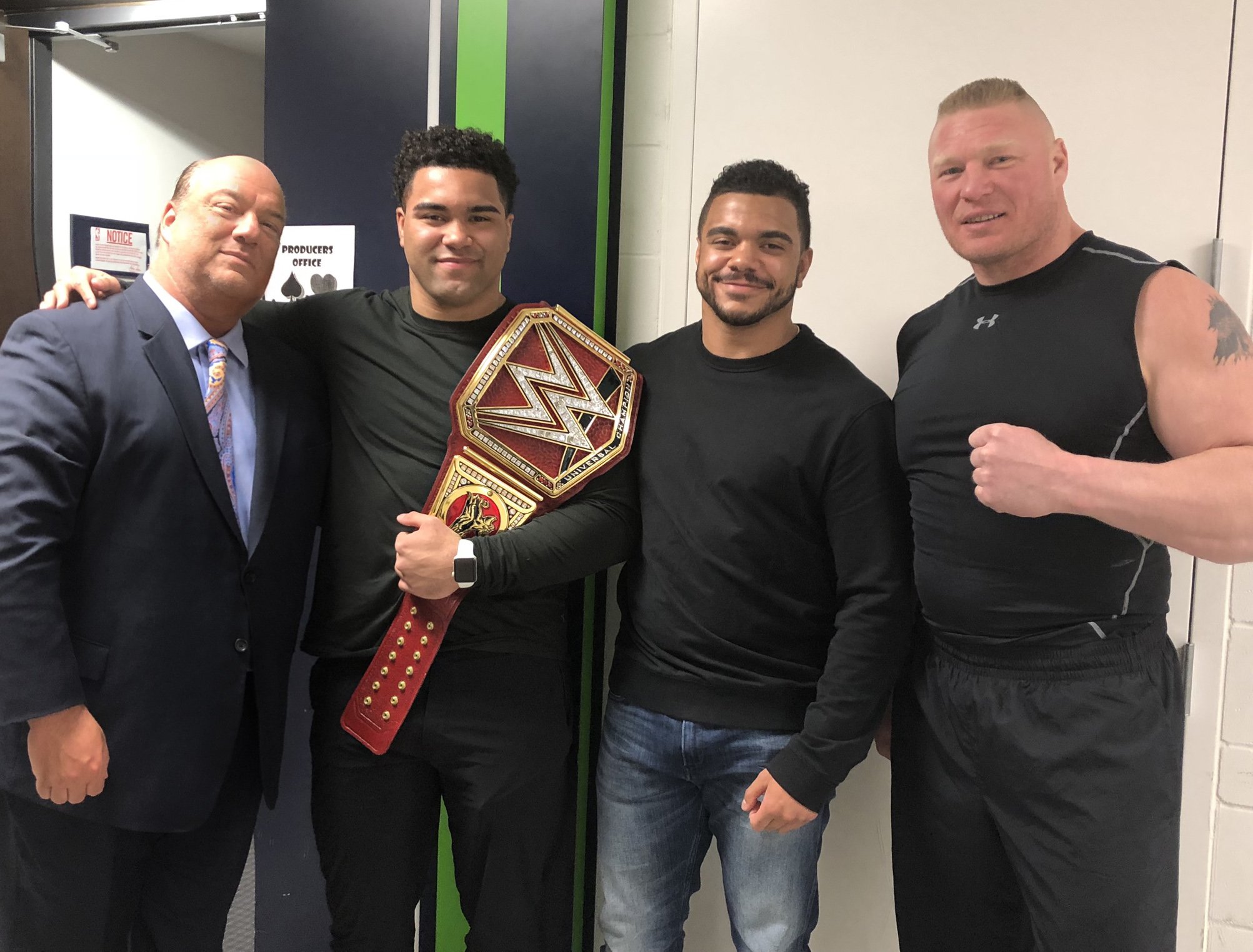 Paul Heyman on Twitter "THAT'S HOW YOU DO IT!!!! GSteveson heads to