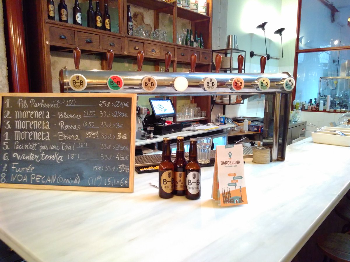 GoodGoalEurope's tweet photo. Did you find our newest sustainable Barcelona map yet?! With the nicest zero waste and organic stores, vegan cafés, sustainable fashion shops, craft beer bars, slow travel experiences and much more. Available for free at plenty of places in BCN! 🌱😍#barcelona #sustainabletravel https://t.co/ii0StKkfOh