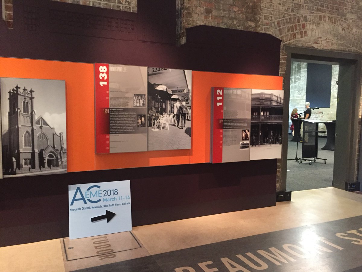 kristen0_0_0's tweet photo. Join us at #newcastlemuseum for our #ACEME18 Welcome Reception until 9pm https://t.co/T1raWoMYJh