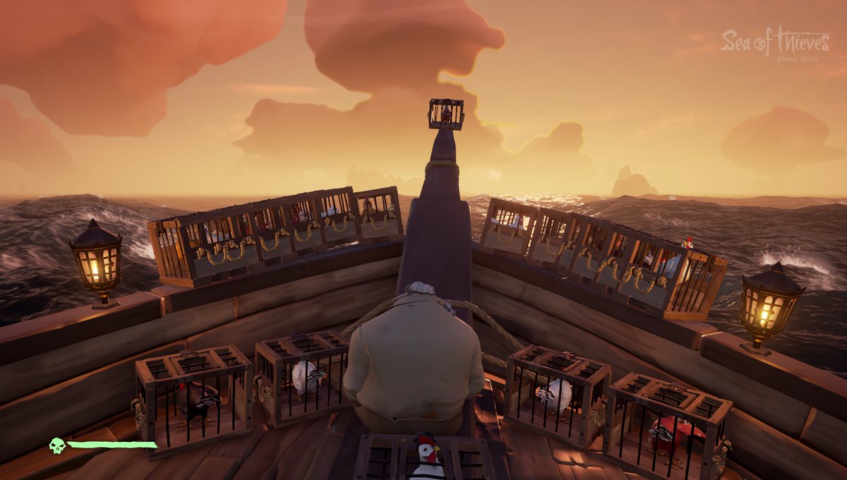 AustinR_Cartier's tweet photo. @SeaOfThieves Right Before it ends!
#BeMoreChicken Sorry I mean #BeMorePirate https://t.co/B882S0up3P