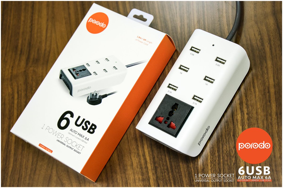 RunBazaar's tweet photo. Porodo 6 USB Extension.
.
.
.
.
.
#porodo #runbazaar #extension #powersupply #usb #universal #poweport #brandnew #trending #accesories #onlineshopping #online https://t.co/W9UgkZGC27