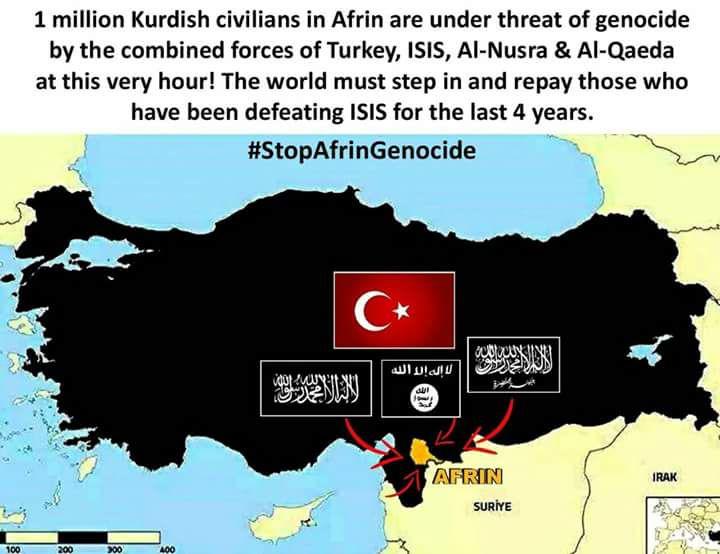 msafir1384's tweet photo. #StopAfrinGenocide
#NoToOccupyAfrin 
#TurkeyIsnotSafeIfAfarinIsOccupied https://t.co/S4szrBZluJ