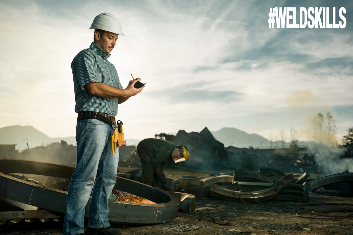 As a welder you will probably need to document your work, as well as have the organisation skills to keep track of your supplies and replenish when necessary