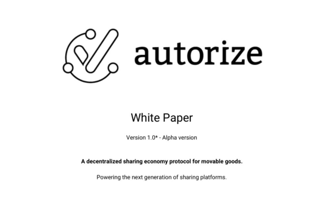 jurepirc's tweet photo. Sunday morning reading @autorizeIO #alpha #whitepaper #autorize #furlantech @furlantech #wrooom #WhenPorsha https://t.co/YgqoCpAGTs