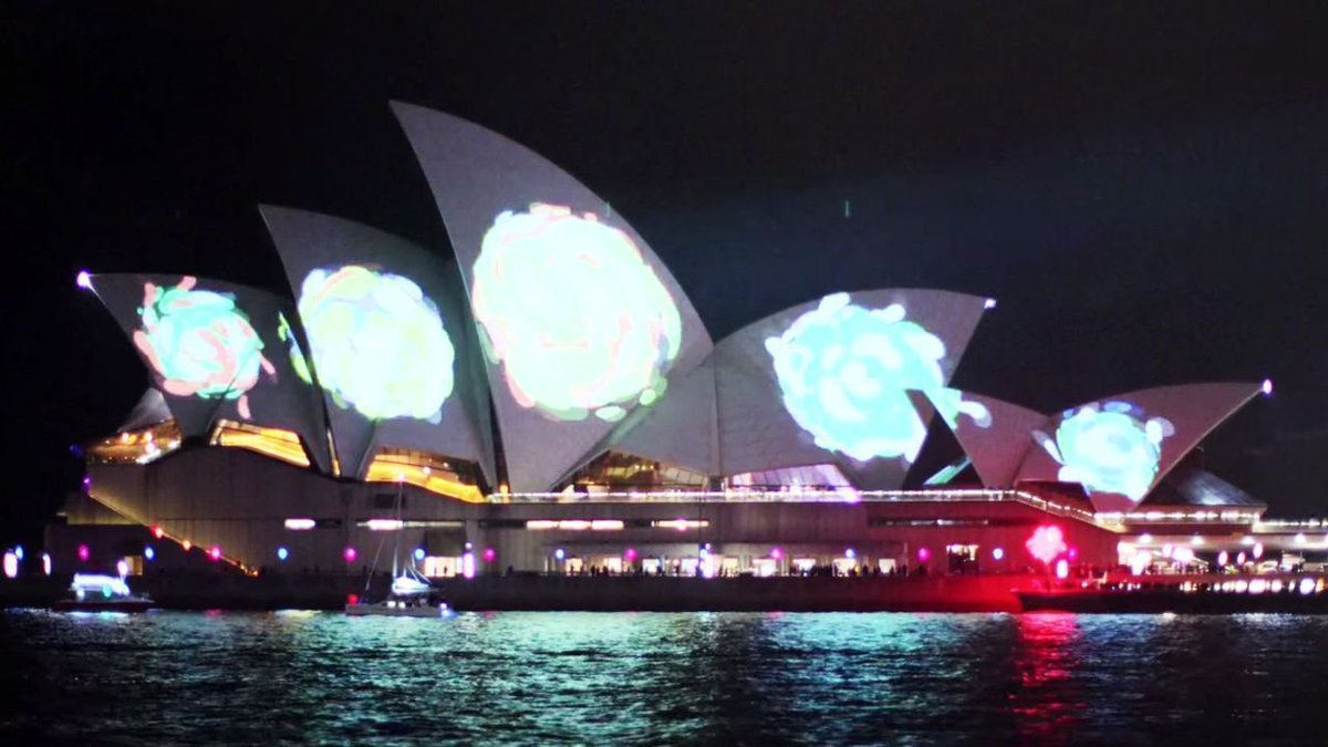 FIX8Group's tweet photo. Really cool video from @CreatorsProject on lighting the sails of the #SydneyOperaHouse @VividSydney https://t.co/SnBJ7M0qry https://t.co/7SIjC4Oem3