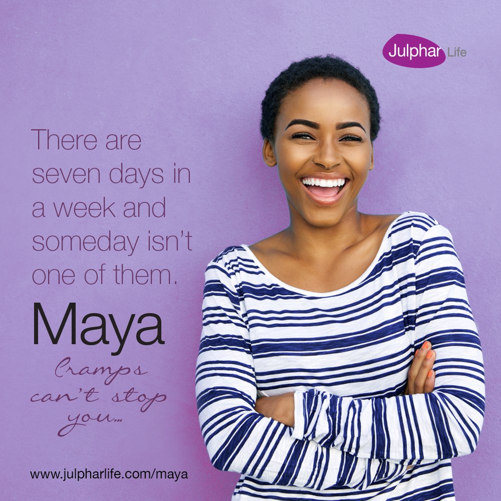 MayaHeatPatch's tweet photo. No more down and out days thanks to Maya Heat Patch. 
Cramps can’t stop you from feeling your best every day of the week. https://t.co/7D3kkLP7tk
