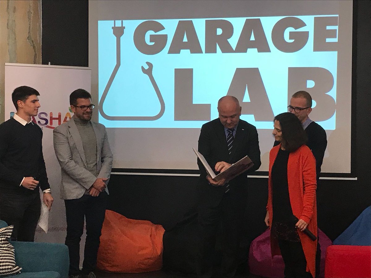 MASHAVisrael's tweet photo. The first Internet of Things Laboratory (#IoT Lab) was recently established in Serbia by a MASHAV courses graduate founder of an ICT Hub and the latest recipient of MASHAV's Micro Financial Grant #MASHAV60 https://t.co/6OyEcCqtS5