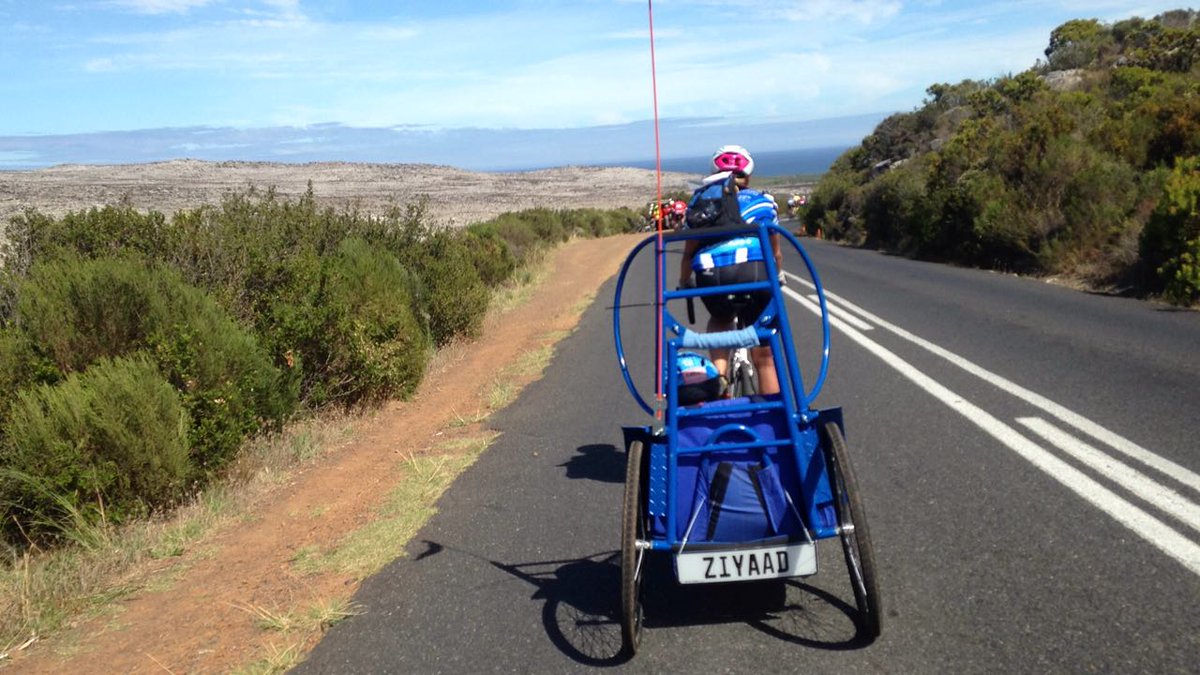WarriorOnWheels's tweet photo. Happenings along the way! @ctcycletour #WOW #WOWBuggy #CapeTown #CTCycleTour2018 #cycletour #Back2OurRoutes #cycling #GiftofAdventure #40Take2 #lovecapetown ❤🚵 https://t.co/LByTgvSN4B https://t.co/oOu1pMAwKM