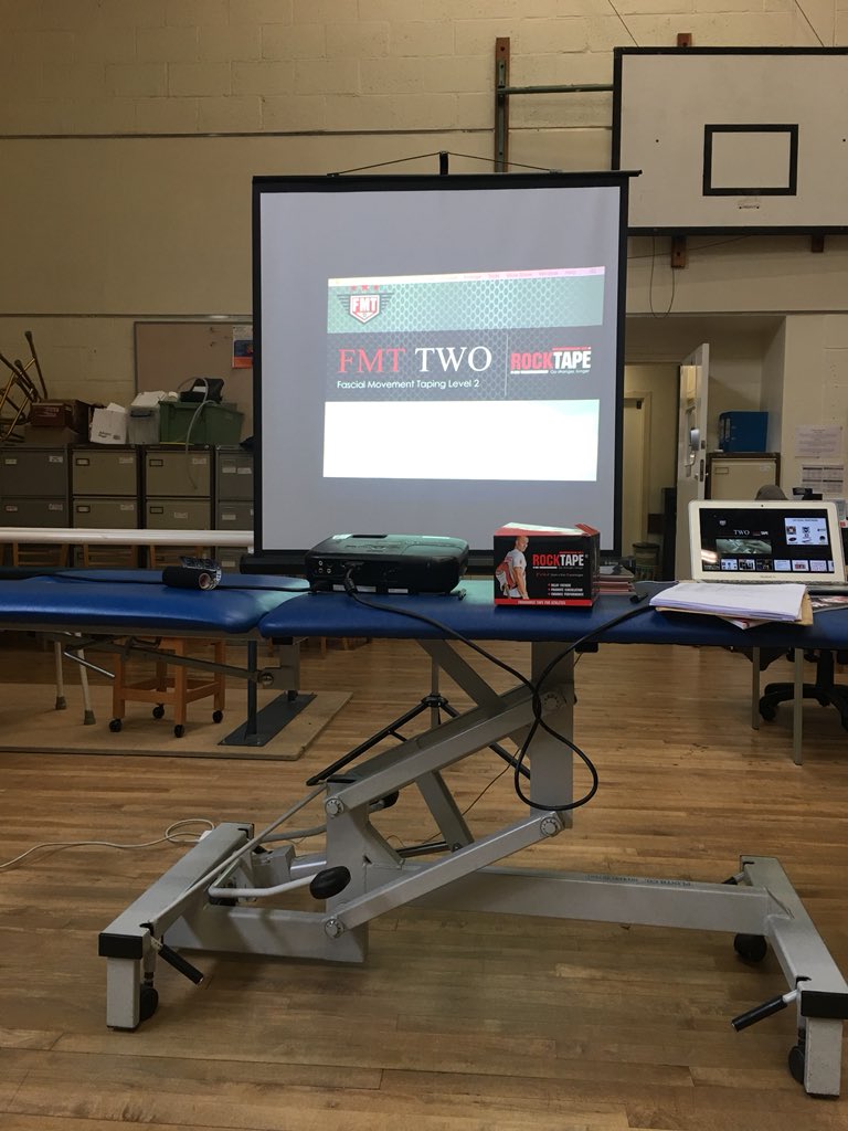 moveique's tweet photo. @rocktapeuk FMT2, looking forward to another brilliant day with @RockDocRob #OBTUK #rocktapeuk #rockdocuk #tapingmovement https://t.co/Am1t9xR95d
