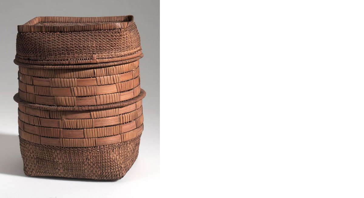 this 19th century Congolese basket reminds me of the bathhouse in spirited away