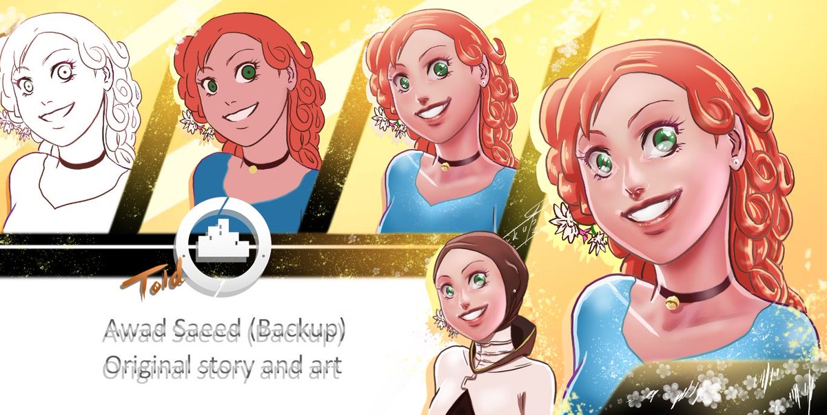 Backup_Df_'s tweet photo. أعمالي الفائتة
#backupdfartwork
 شخصيات من تولد
characters from #TOLD https://t.co/4iJmgRNam6