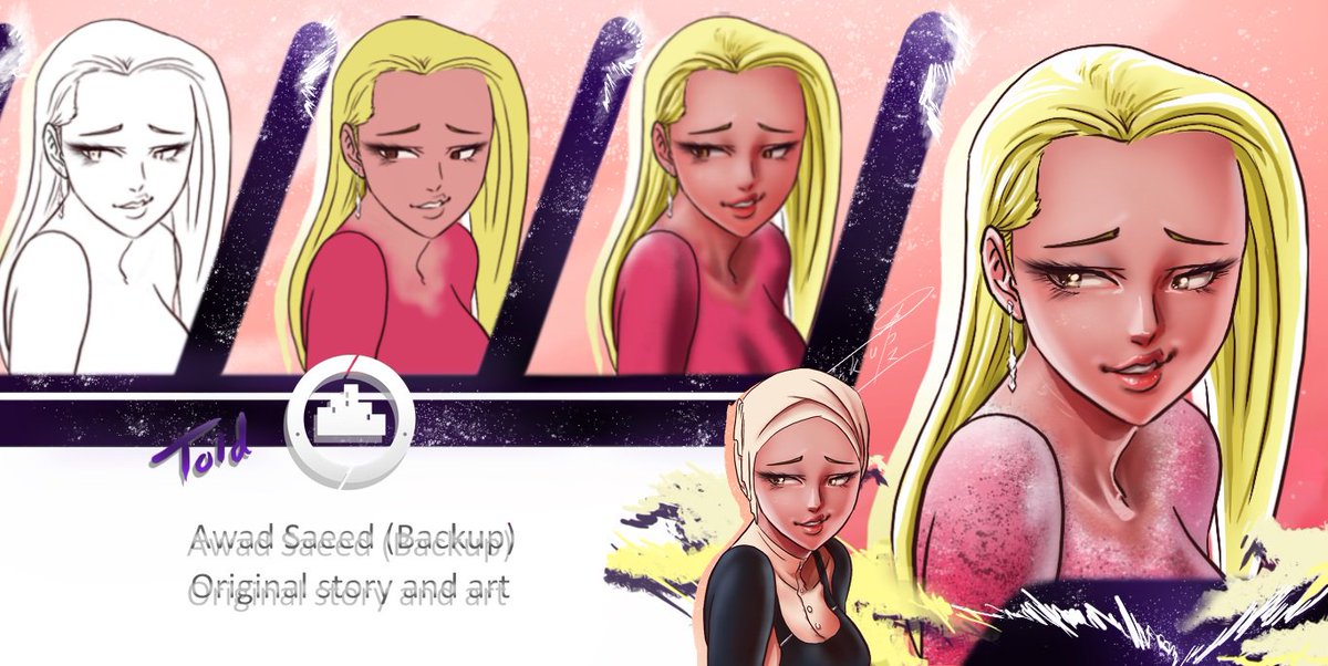 Backup_Df_'s tweet photo. أعمالي الفائتة
#backupdfartwork
 شخصيات من تولد
characters from #TOLD https://t.co/4iJmgRNam6