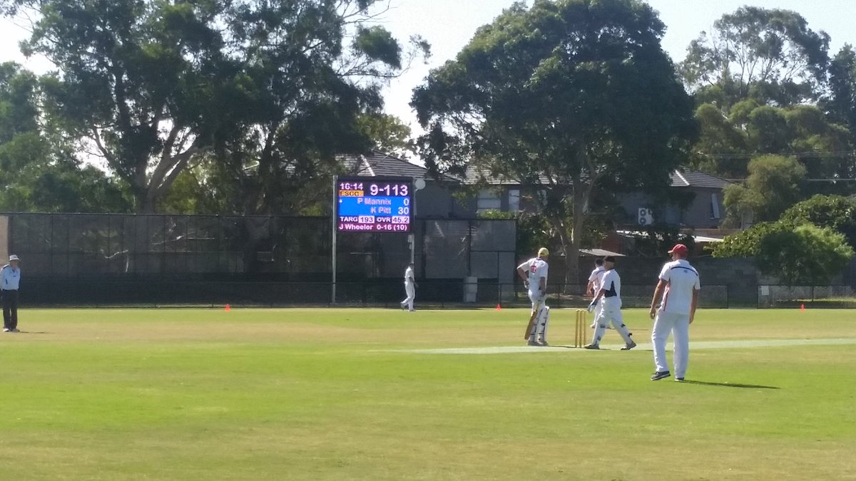 Great to see these guys batting together in a GF. Been a few decades since it last happened in a winning GF <a href="/EastSandy_/">East Sandringham CC</a>
