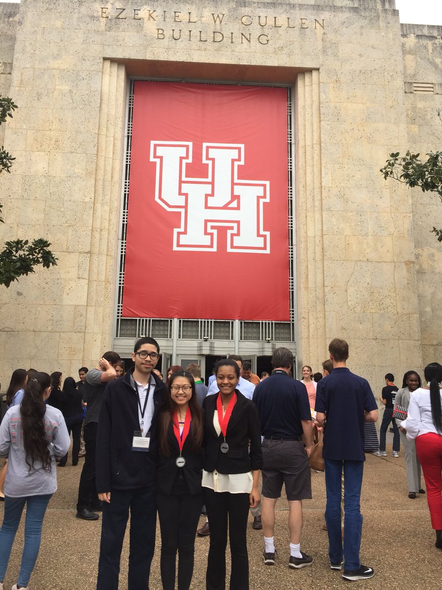 1HIBSA's tweet photo. Congrats to @1HIBSA @hsofingenuity  students for winning two  🥈@SEFHouston and advancing to State!  Thanks @SEFHouston organizers for all your hard work in putting this event together! https://t.co/pEFnykywg4