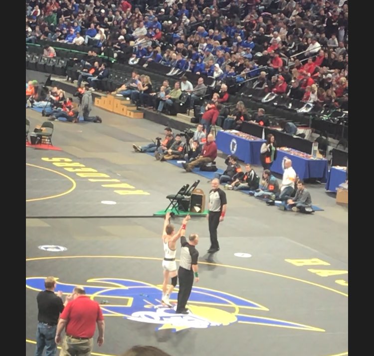 Battler_Bulldog's tweet photo. Ben Naddy is State Champion!! https://t.co/UgWLqXLXtF