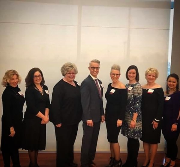 CSOrchestra's tweet photo. Celebrating music educators tonight at our #FromMozartToJazz MasterWorks concert! Here are some of the finalists for our #MusicEducator of the Year Award, and the winner will be announced after intermission. #musiced #musiceducation #CSO80 https://t.co/LeRrPUcpkm