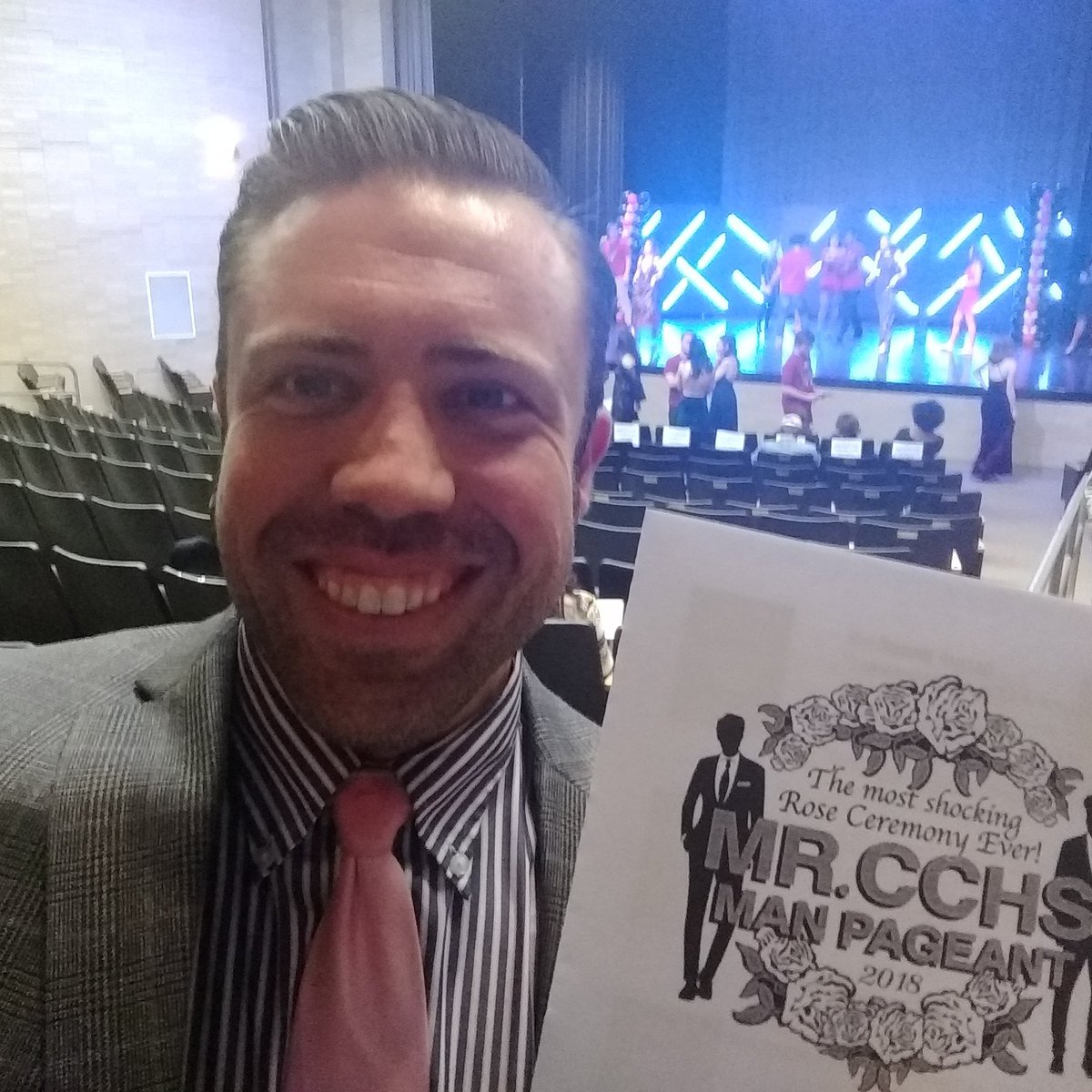 3rd year in a row judging the Mr. CCHS pageant.

I must be a good judge of character. So feel lucky if I talk to you. 😂