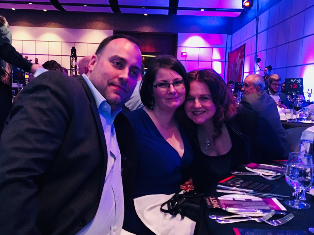 ifaris's tweet photo. At the @orleanschamber #2018RisingStars Gala. Don’t these folks look fabulous. https://t.co/c18POCmvzD