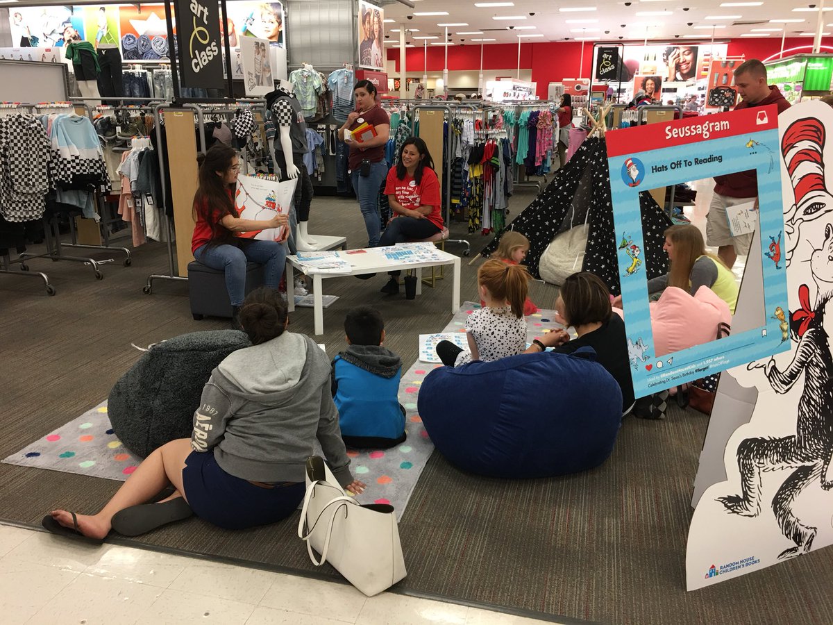 T1439 Dr. Suess Reading Event! Kids and parents loved it, and the team enjoyed reading to the children! #ReadAcrossAmerica #T1439